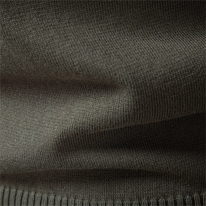 POLO TEXTURÉ ZIPPÉ POUR HOMME