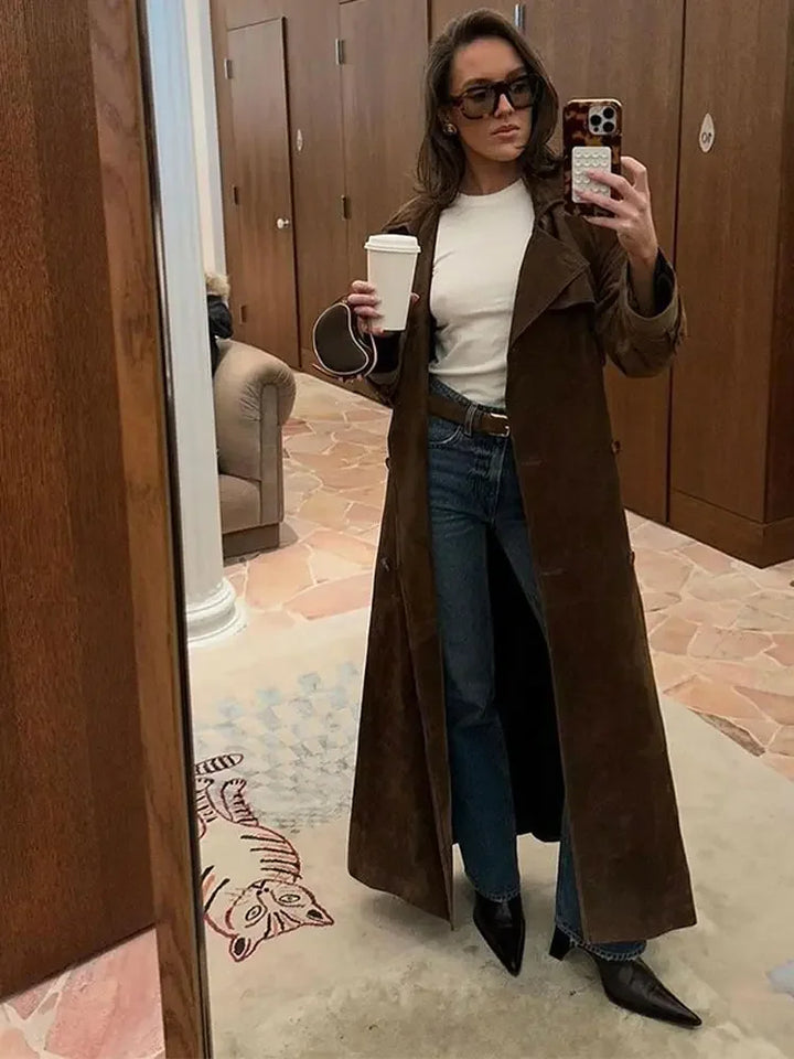 Esmeralda | Veste d'extérieur longue et élégante