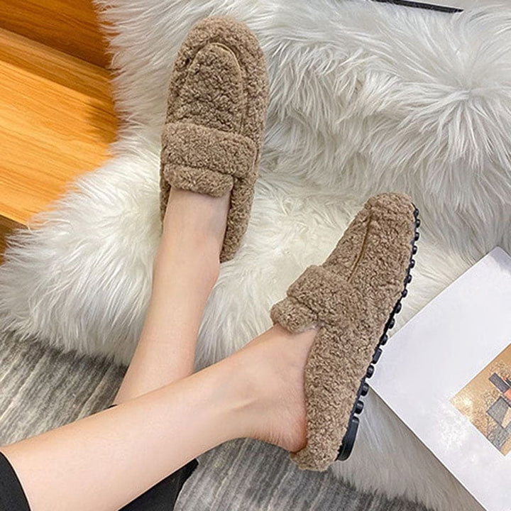 Tina - Sandales en peluche élégantes et souples pour femmes