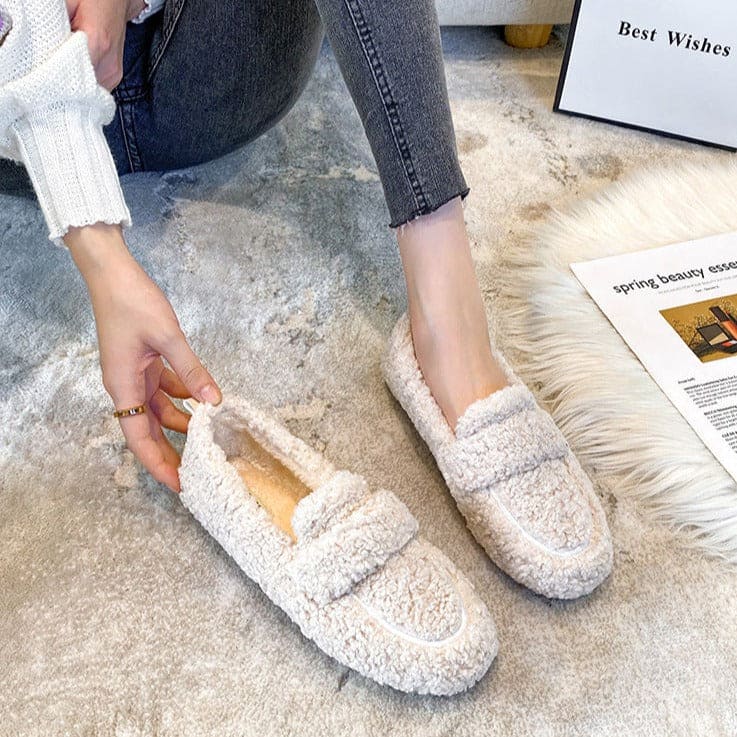 Tina - Sandales en peluche élégantes et souples pour femmes
