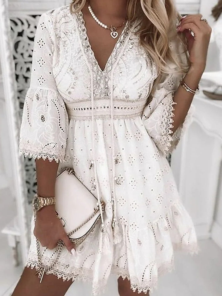 Robe bohémienne style Ibiza