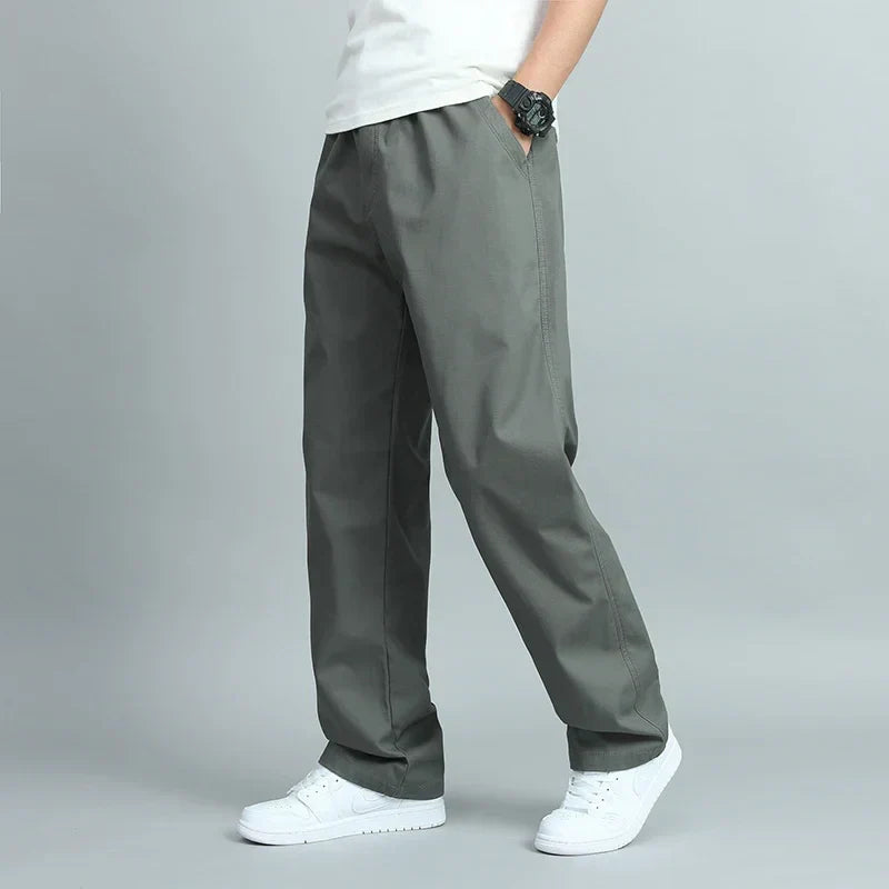 PANTALONS AMPLE HOMME EN COTON