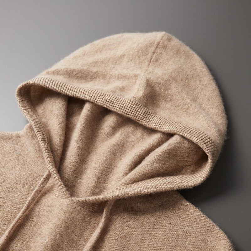 SWEAT À CAPUCHE MOELLEUX ET ÉLÉGANT POUR HOMME