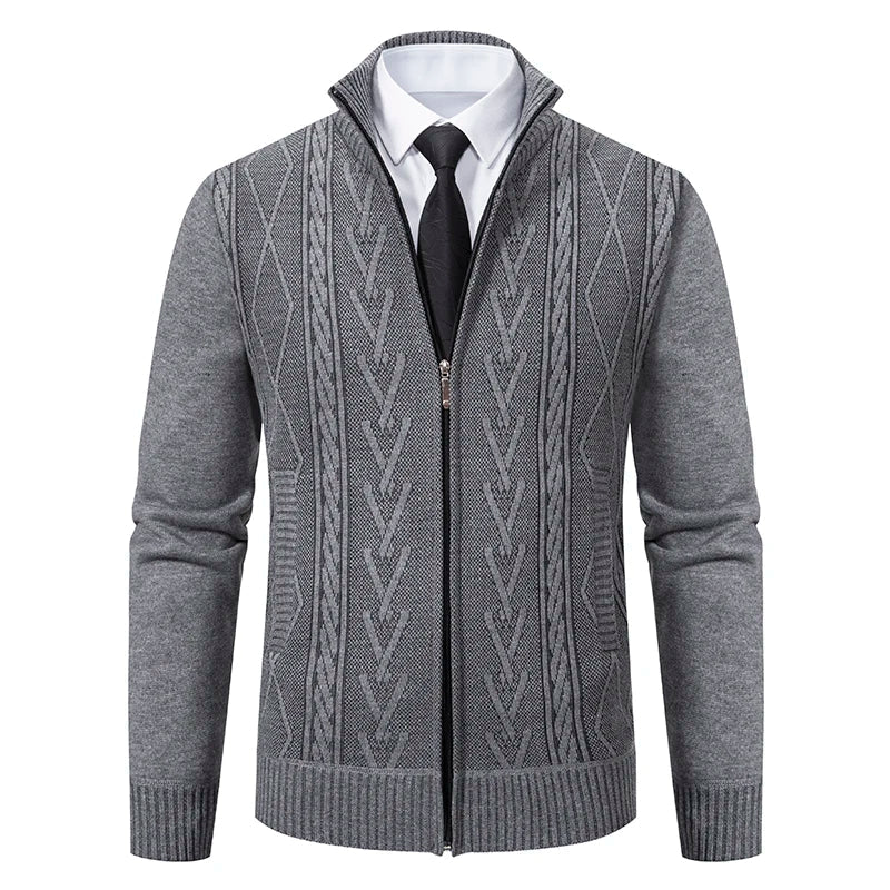GILET HOMME AVEC ZIP DE LUXE