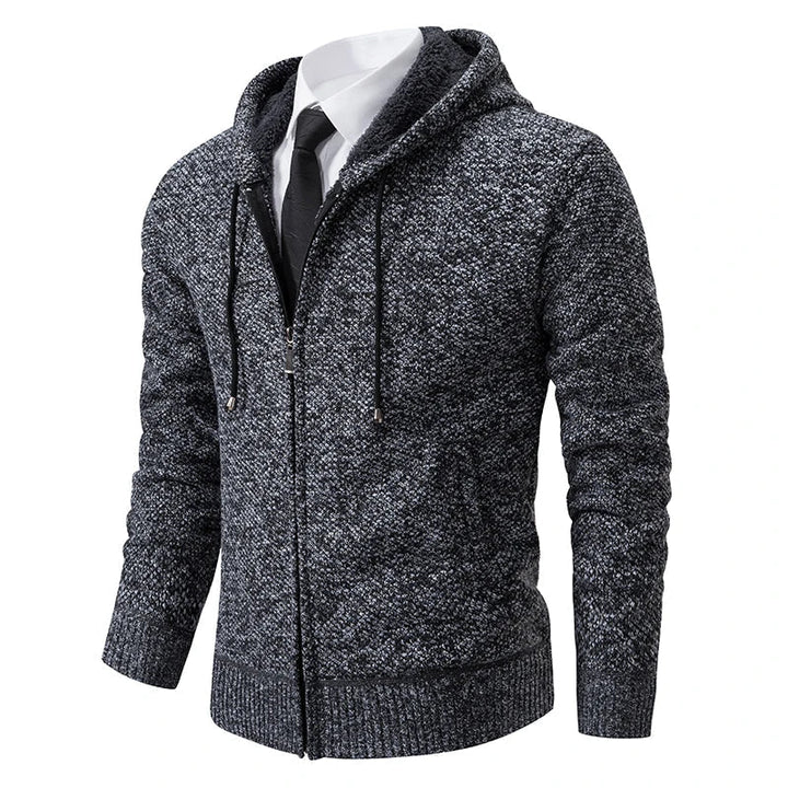 CARDIGAN AVEC ZIP EN POLAIRE