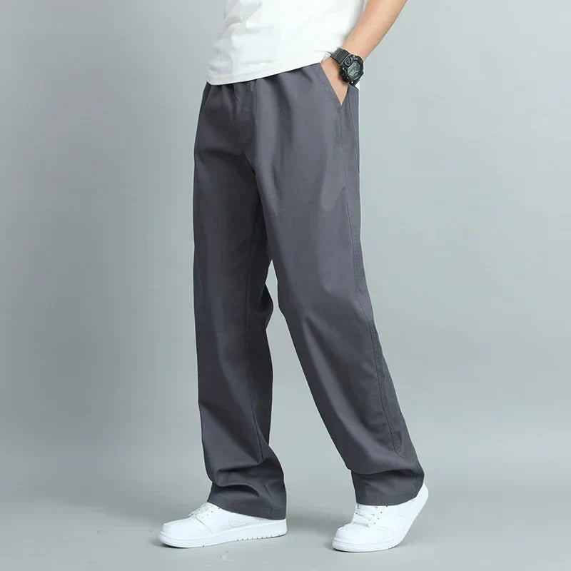 PANTALONS AMPLE HOMME EN COTON