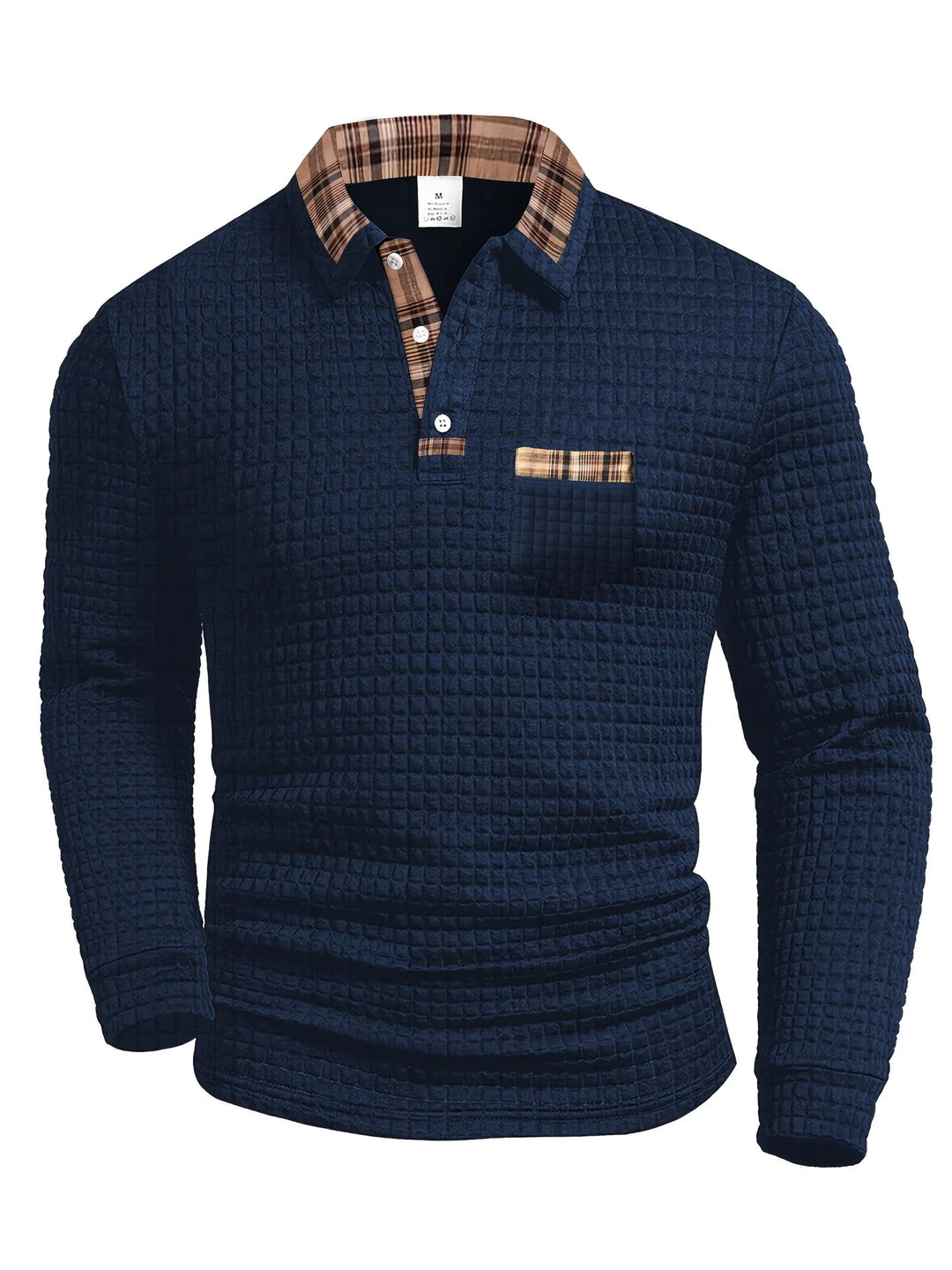POLO À TEXTURE POUR HOMME