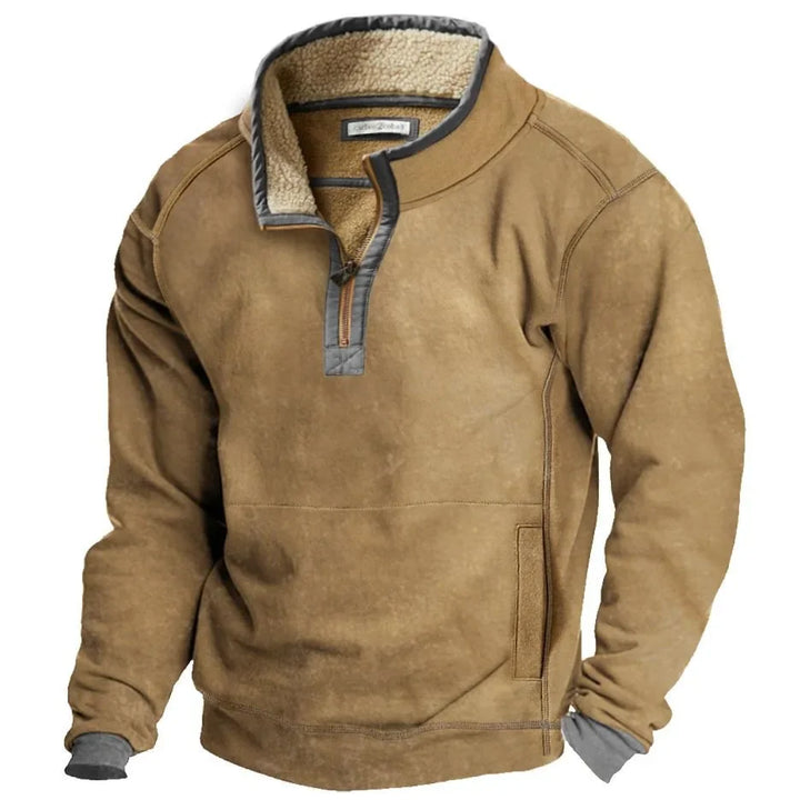 PULL ZIPPÉ D'HIVER COSY POUR HOMMES