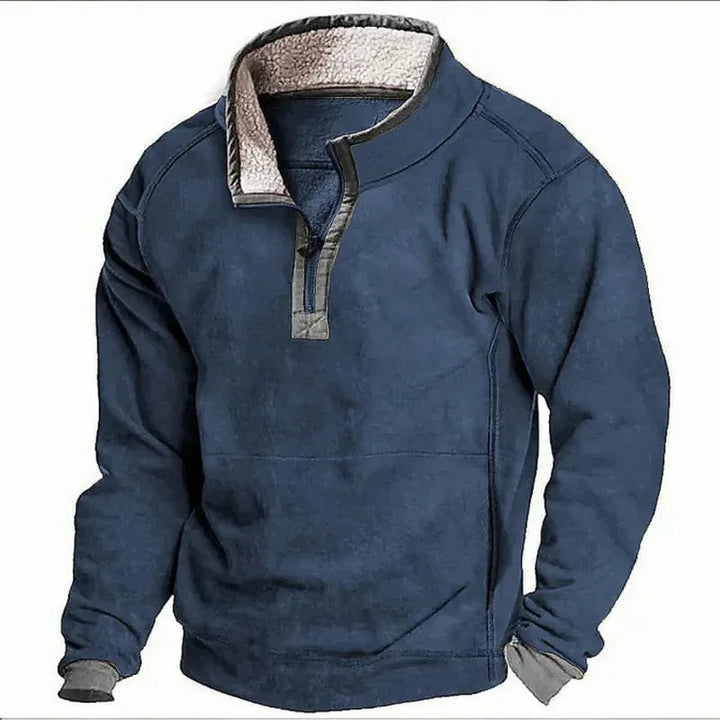 PULL ZIPPÉ D'HIVER COSY POUR HOMMES