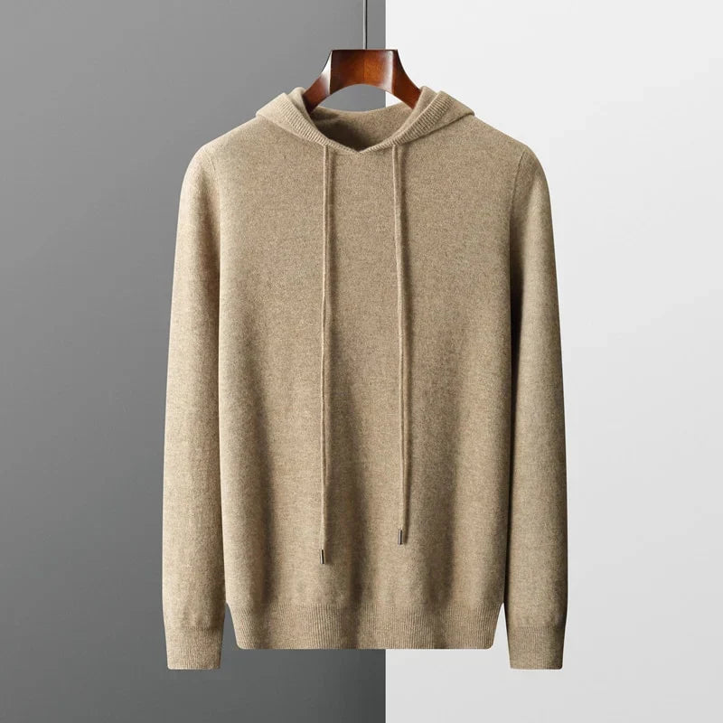 SWEAT À CAPUCHE MOELLEUX ET ÉLÉGANT POUR HOMME