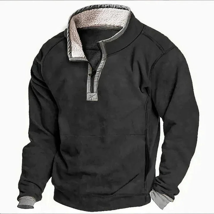 PULL ZIPPÉ D'HIVER COSY POUR HOMMES