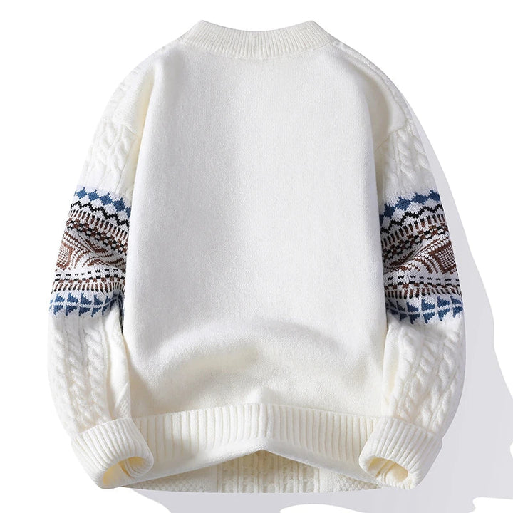PULL EN MAILLE NORDIQUE POUR HOMME