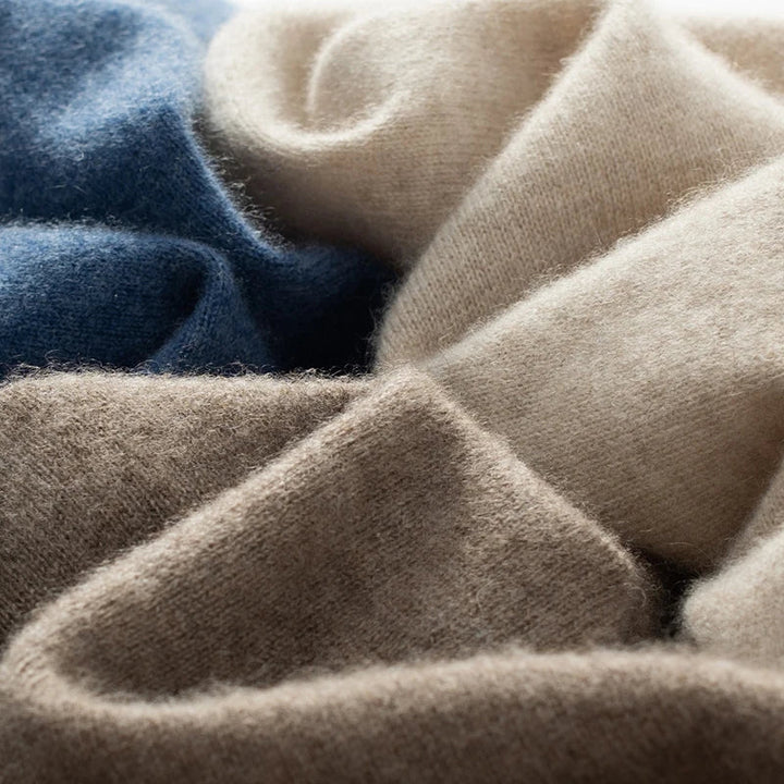 PULL À COL EN LAINE POUR HOMME