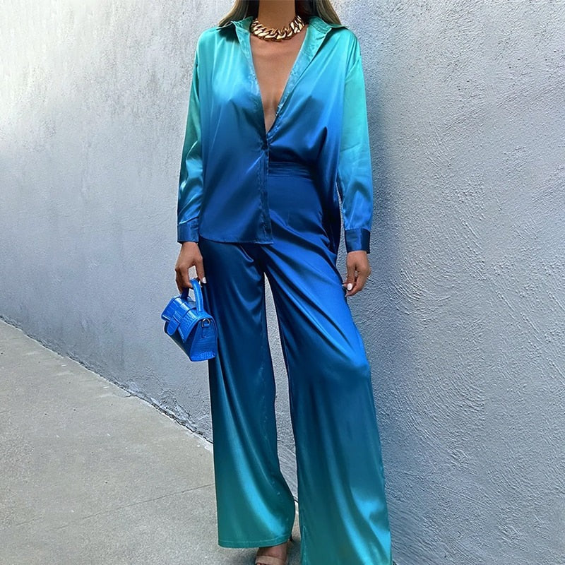 ensemble à jambes droites | Soleil