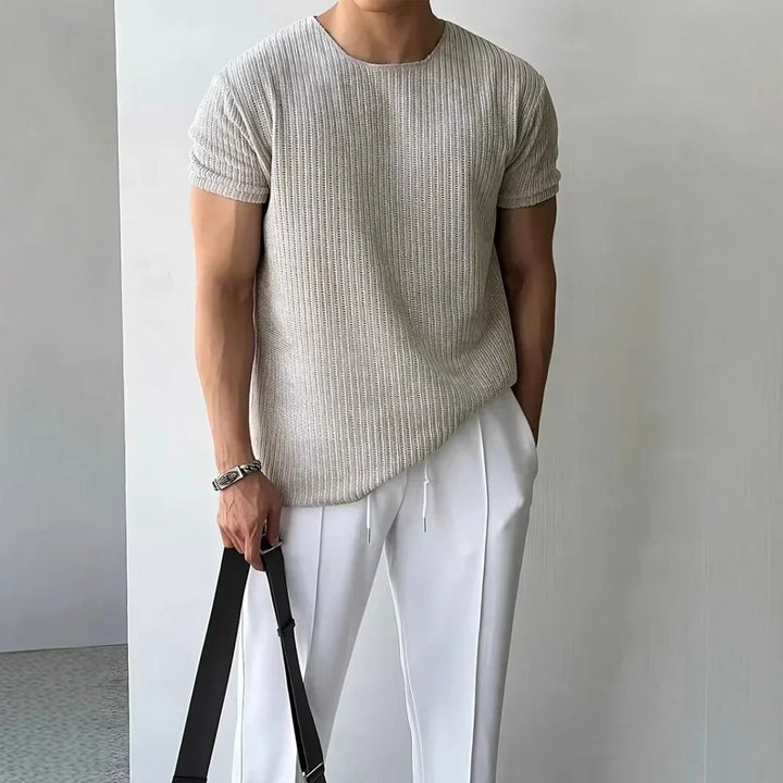 T-SHIRT EN TRICOT POUR HOMMES
