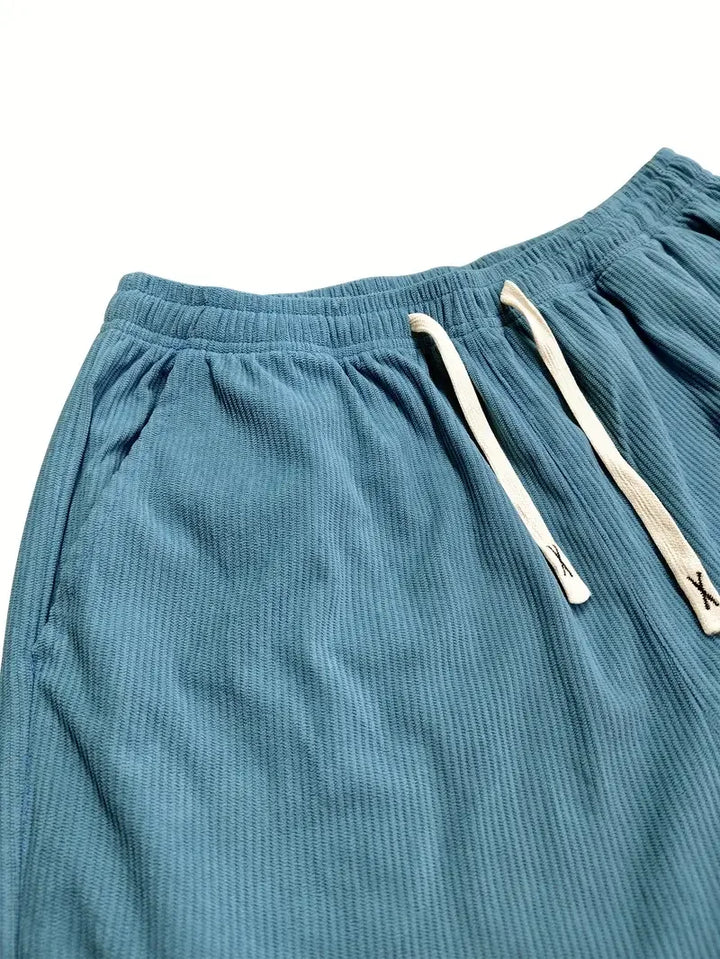 PANTALON ÉLÉGANT EN VELOURS CÔTELÉ POUR HOMME