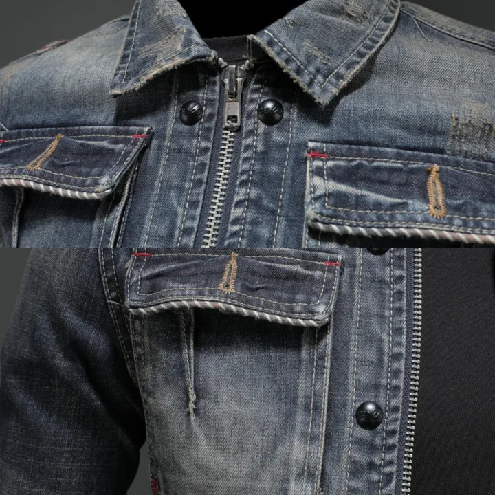 VESTE EN JEAN ÉLÉGANTE POUR HOMME