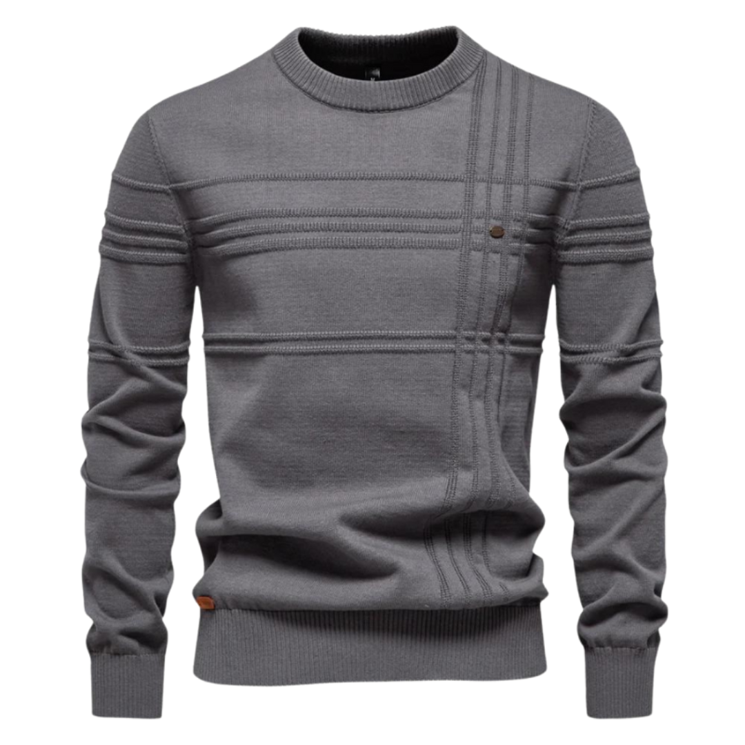 PULL RAYÉ POUR HOMME