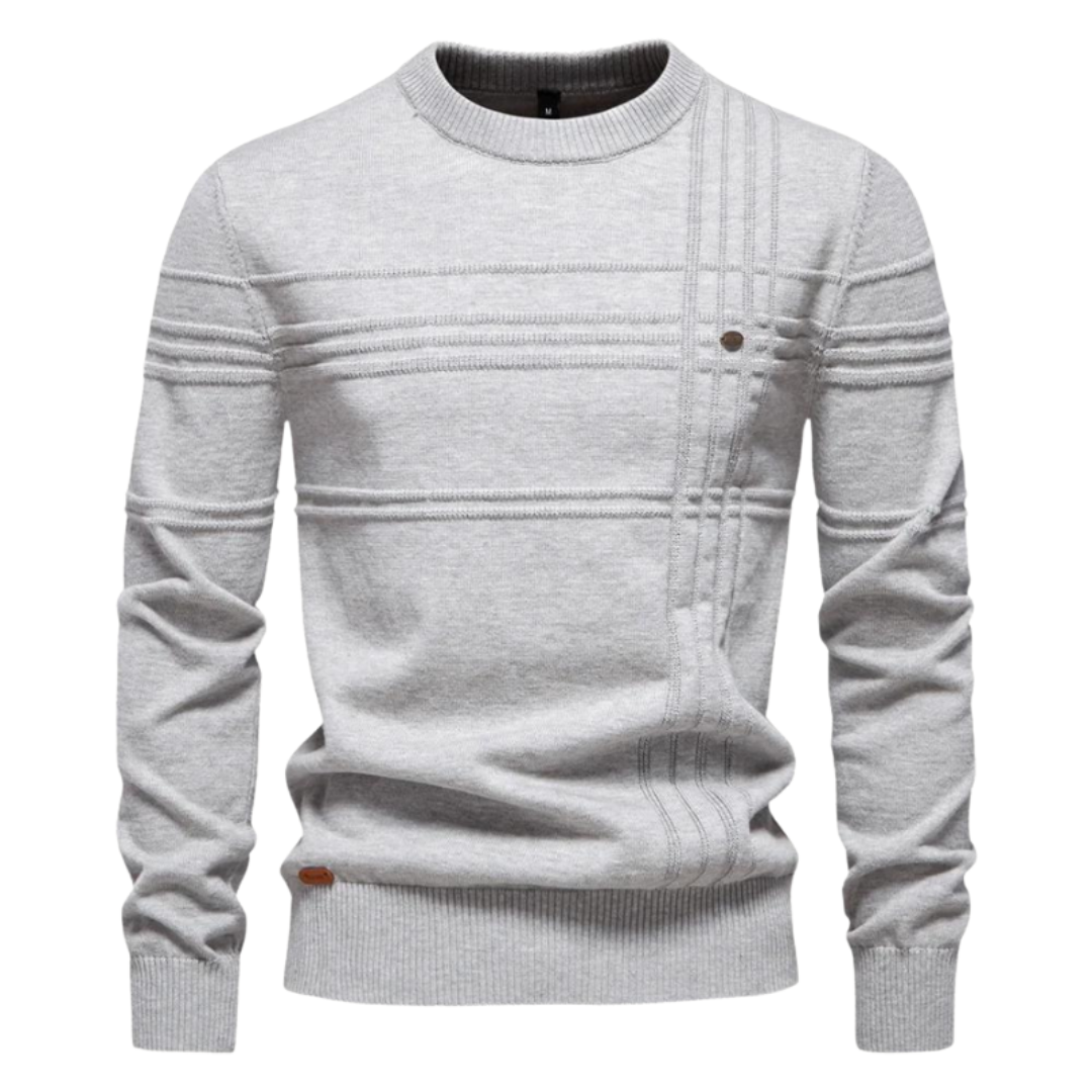 PULL RAYÉ POUR HOMME