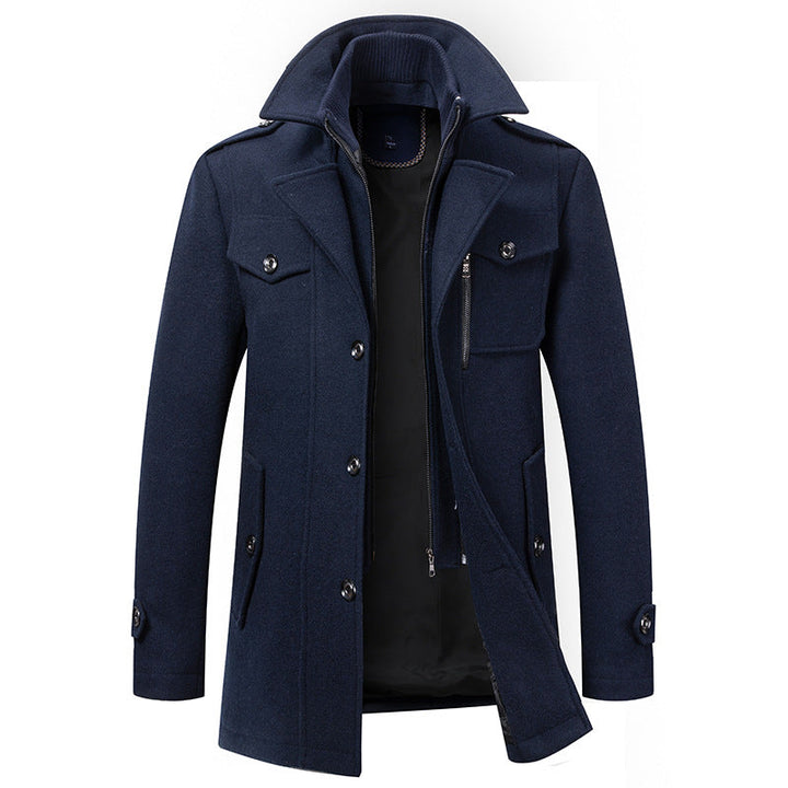 MANTEAU D'HIVER LONG POUR HOMME