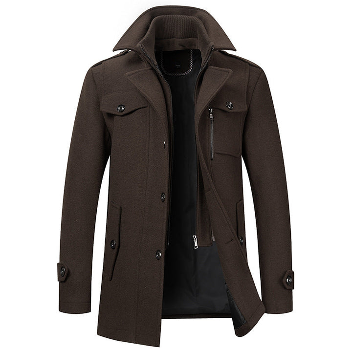MANTEAU D'HIVER LONG POUR HOMME