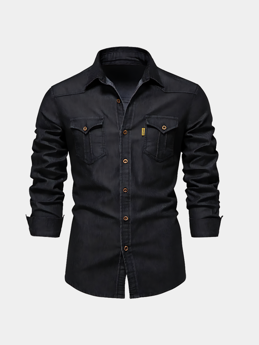 CHEMISE EN DENIM POUR HOMME