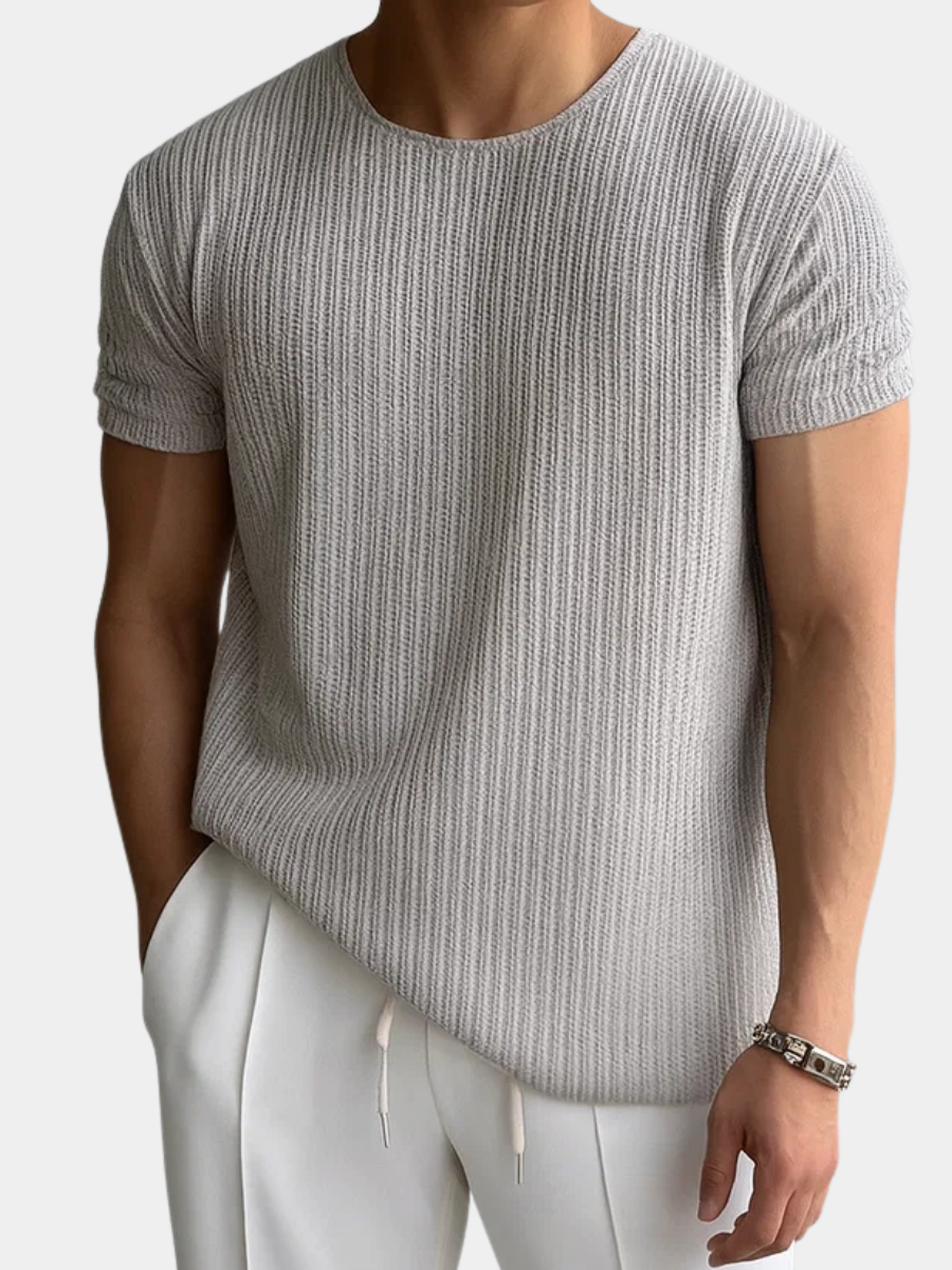 T-SHIRT EN TRICOT POUR HOMMES