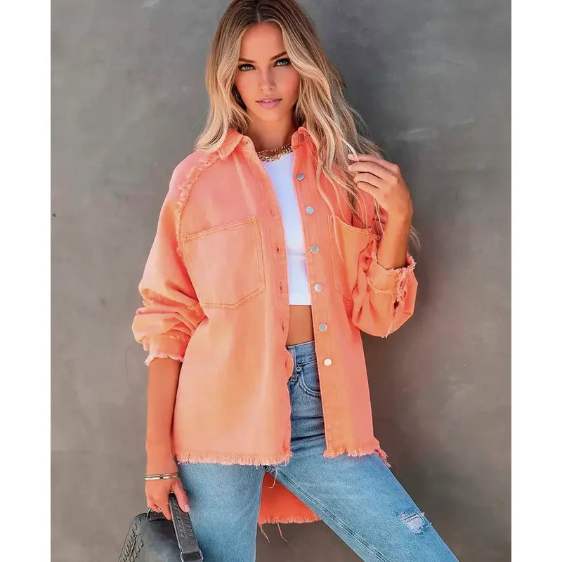 Aurora | Luxe Casual Premium Denim Jacket