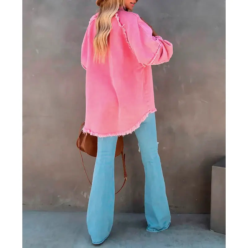 Aurora | Luxe Casual Premium Denim Jacket