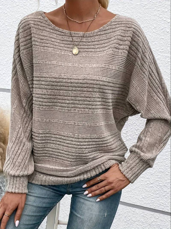Pull chic à col rond pour femmes - Faith Collection