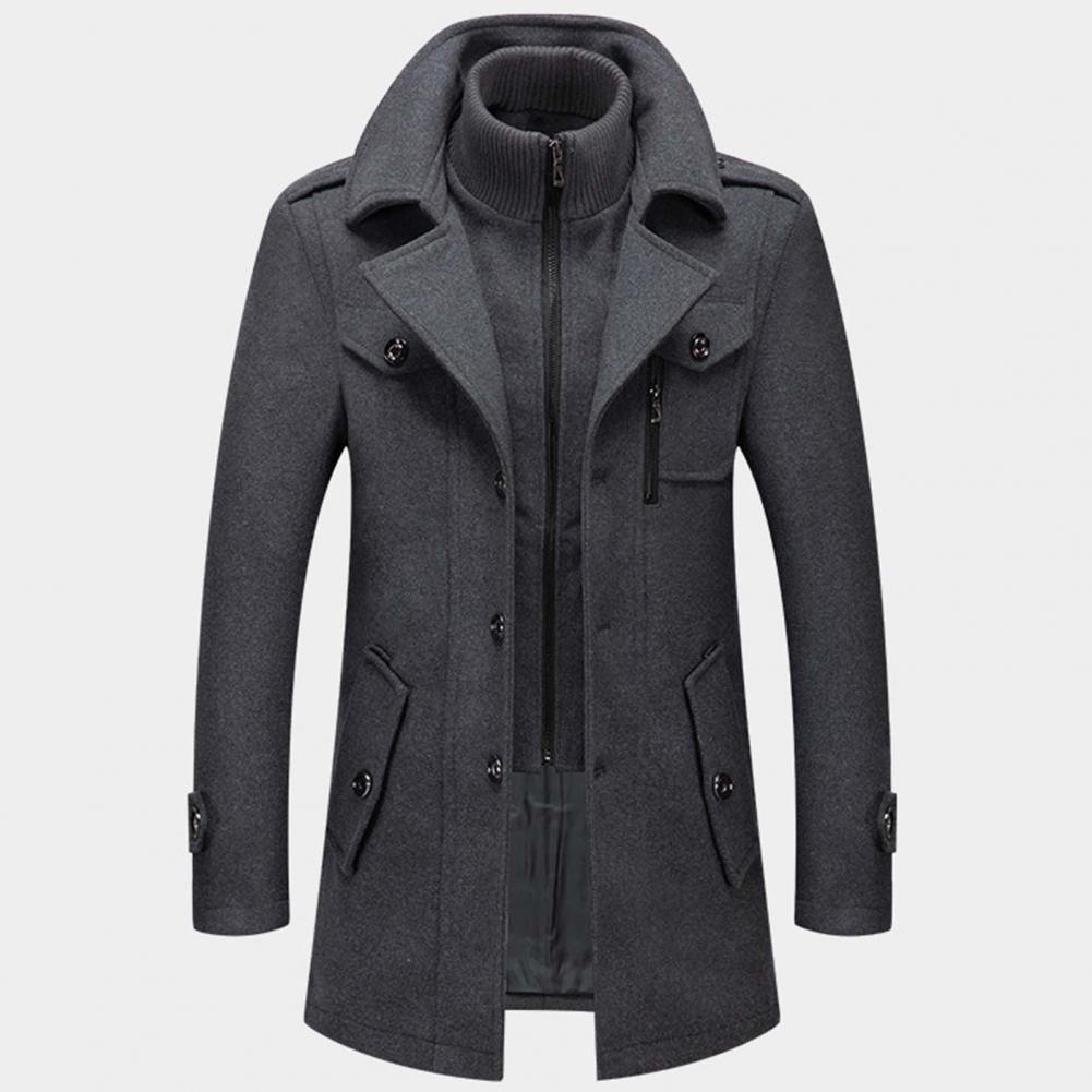 VESTE ÉLÉGANTE D'HIVER POUR HOMME