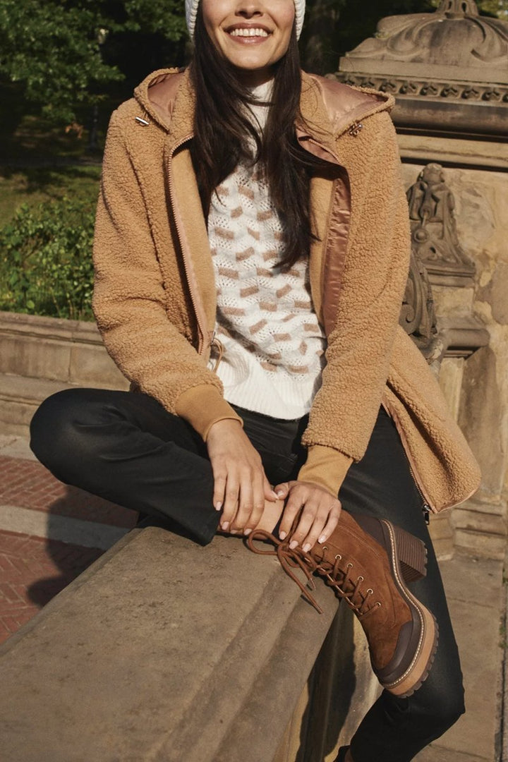 Jara | Veste en peluche luxueuse