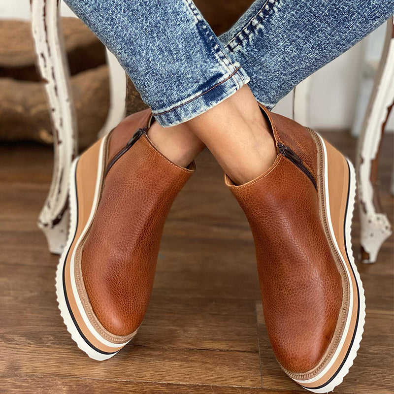 Brittani - Bottes de luxe et confortables pour femmes