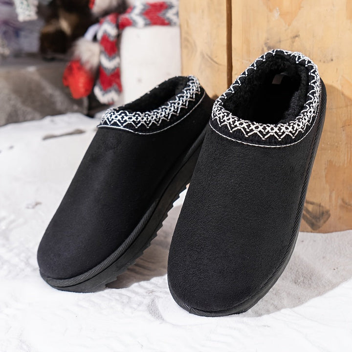Anne | Bottes d'hiver en peluche de luxe pour un confort ultime