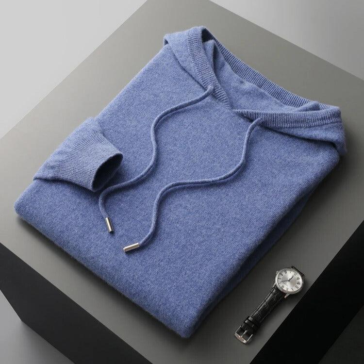 SWEAT À CAPUCHE MOELLEUX ET ÉLÉGANT POUR HOMME