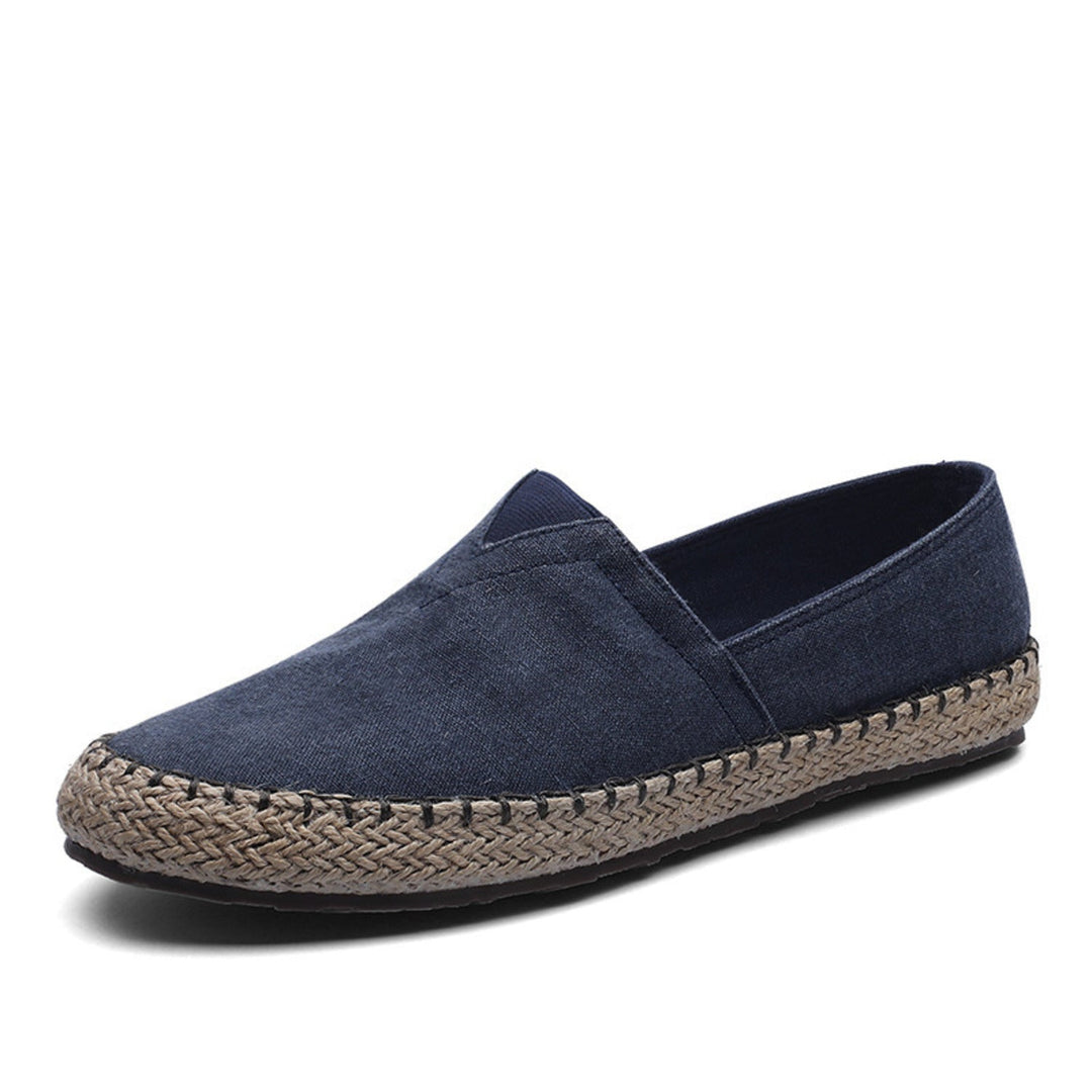 Karin | Espadrilles tendance en toile contrastée pour une beauté tranquille
