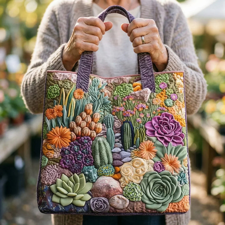 Sac Artisanal - Jardin Succulent