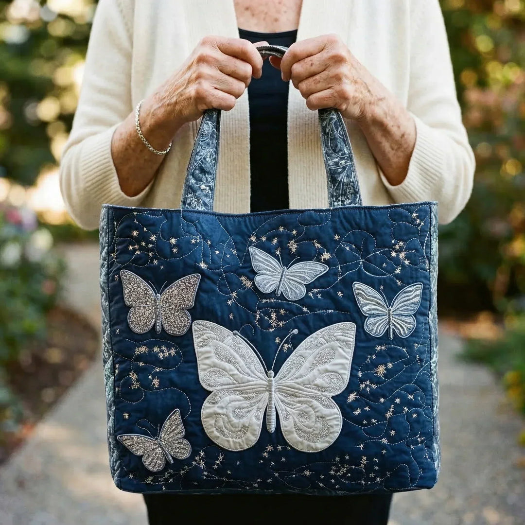 Sac Artisan - Papillon Argenté