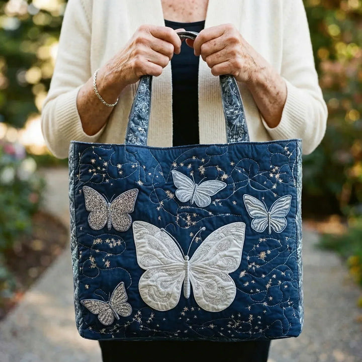 Sac Artisan - Papillon Argenté