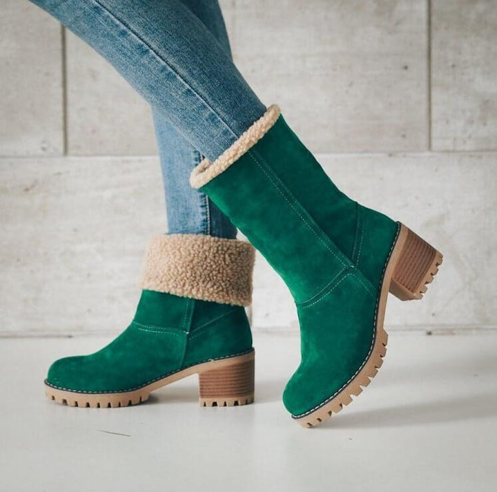 Jasmine | Bottes de neige élégantes et confortables avec doublure en fourrure synthétique de luxe
