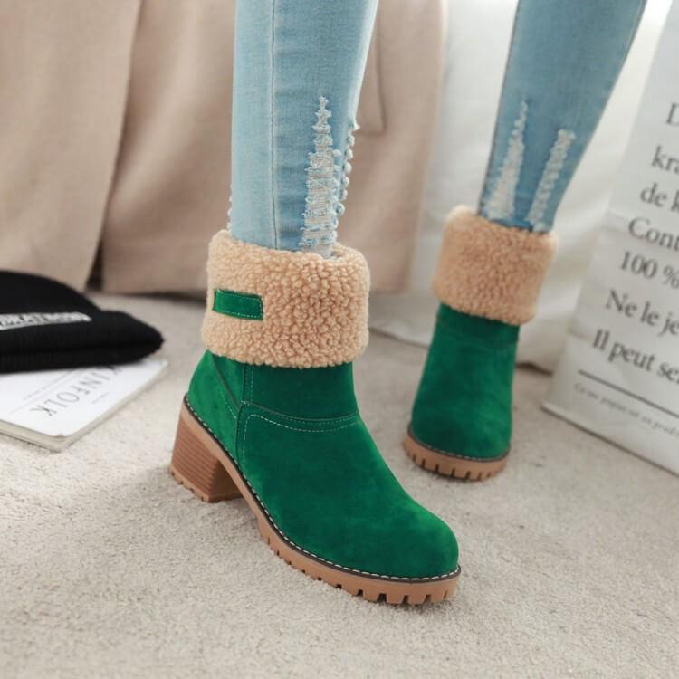 Jasmine | Bottes de neige élégantes et confortables avec doublure en fourrure synthétique de luxe