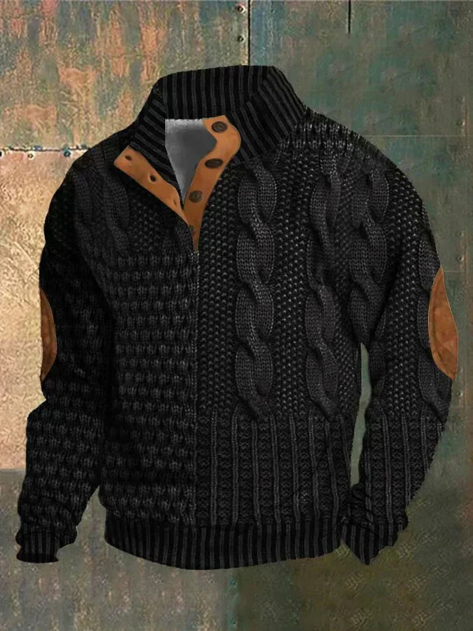 PULL EN MAILLE VINTAGE POUR HOMME
