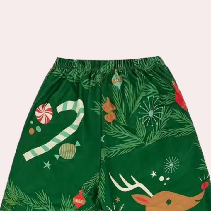 GLAUCIA - Joggers de Noël élégants pour femmes