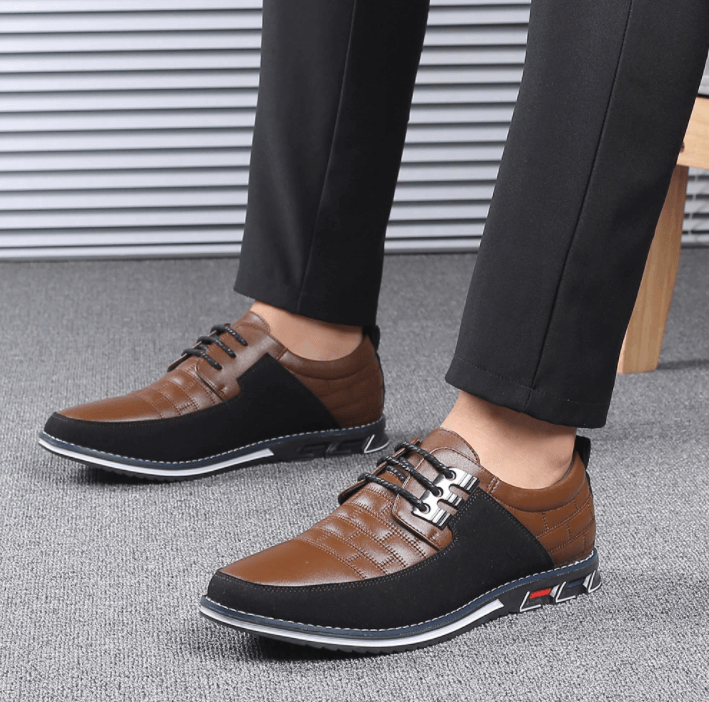 Eef | Trendy Hybrid Faux Leather Sneakers