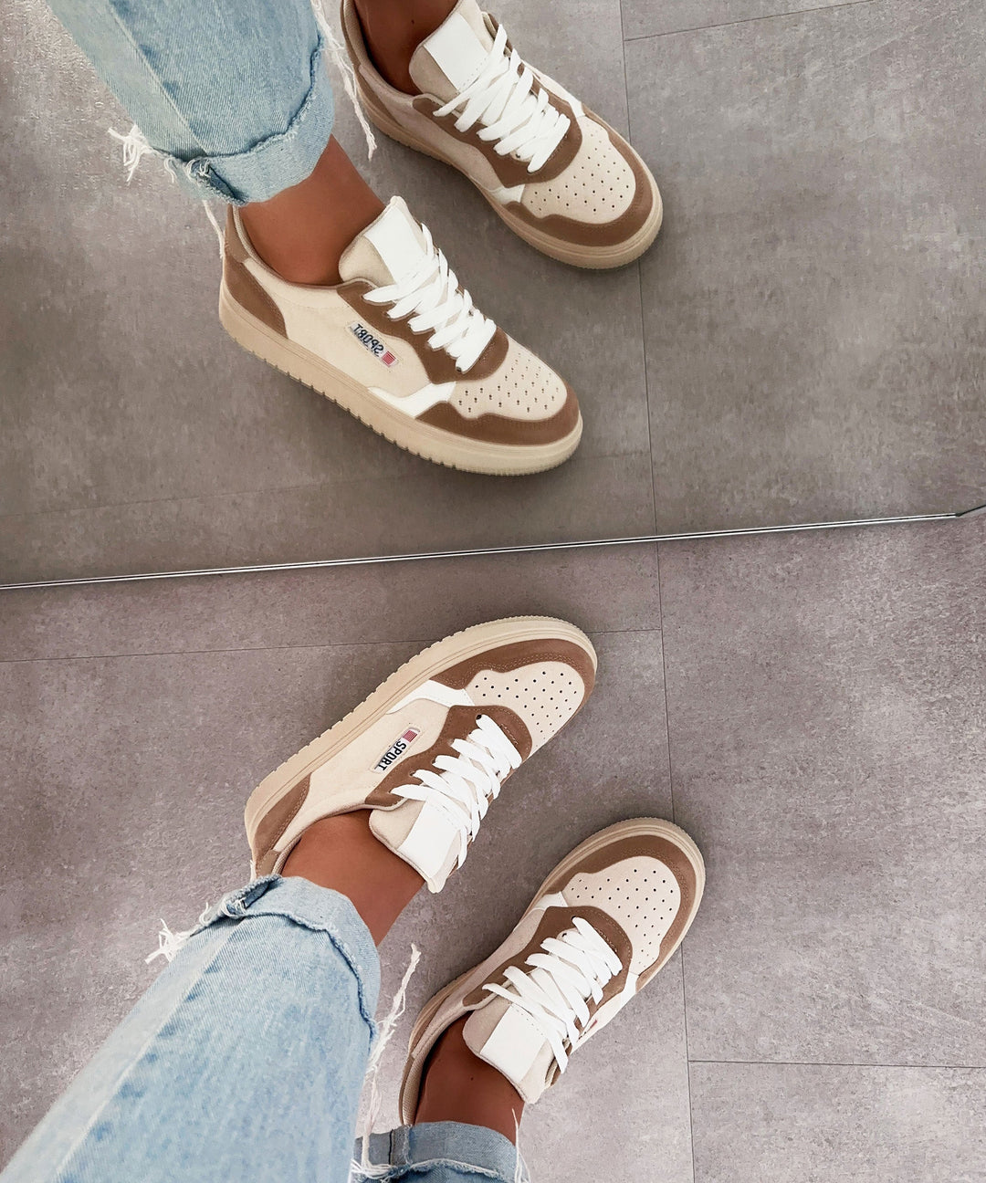 Latasha - Baskets à lacets élégantes et confortables pour femmes