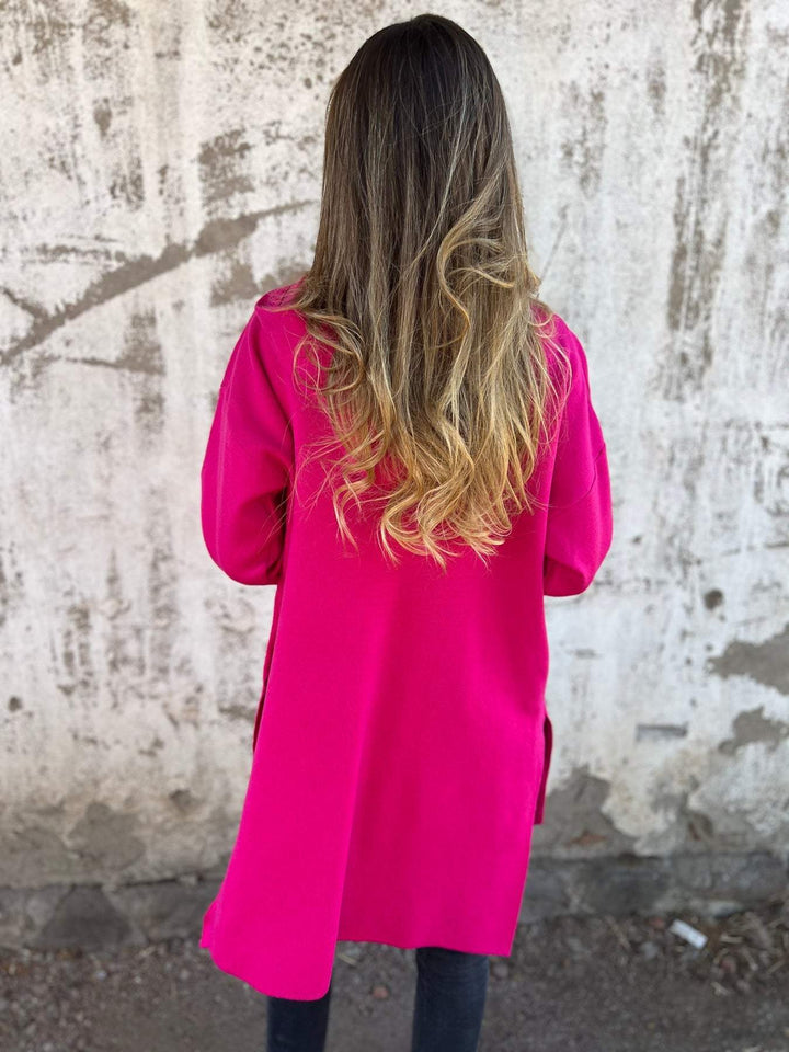 Jula | Elegant Long Sleeve Zip Cardigan