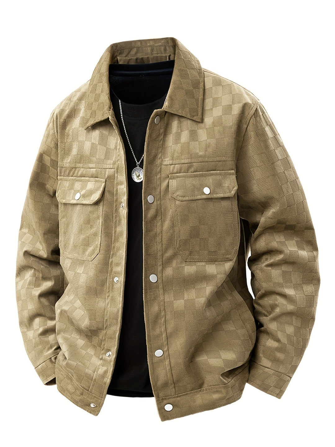 VESTE EN VELOURS SUEDE