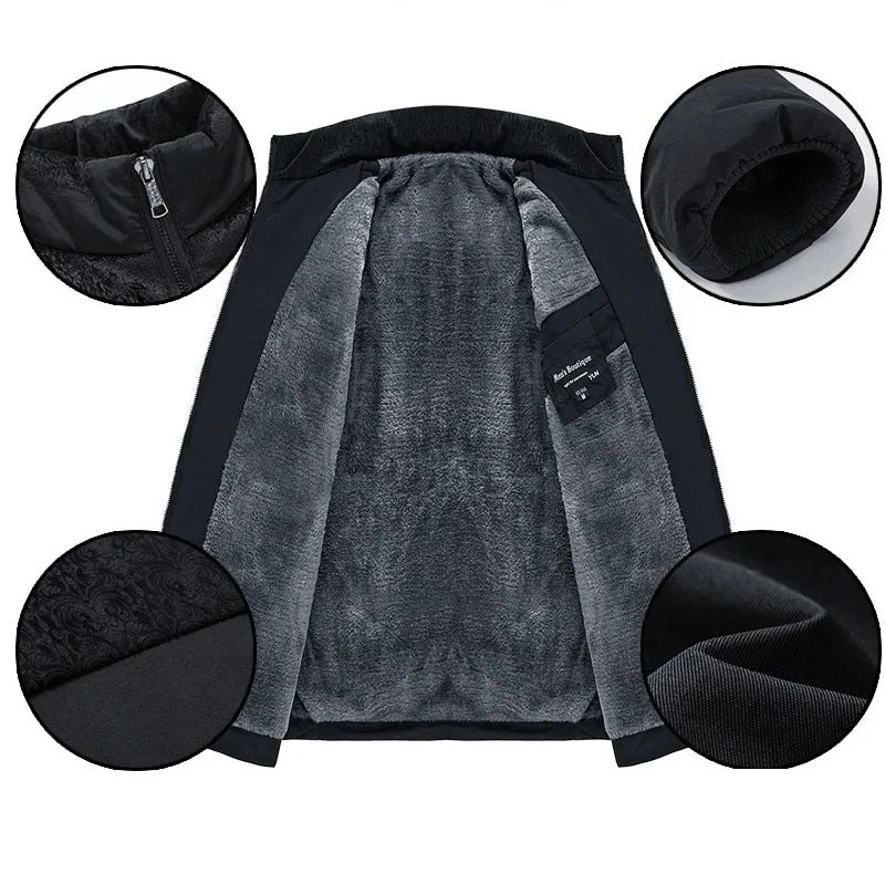 VESTE D'HIVER ÉLÉGANTE POUR HOMME