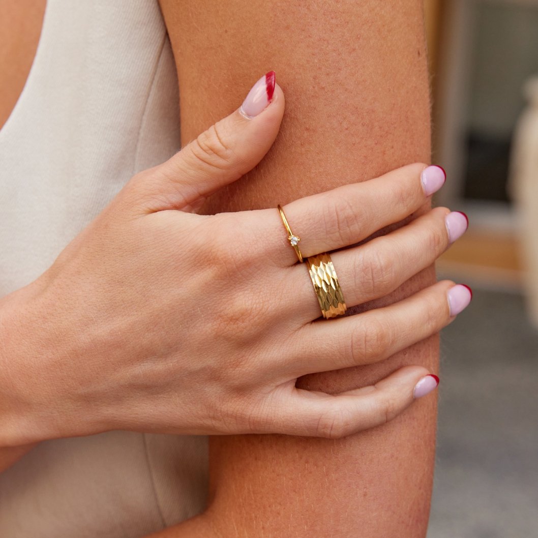 Amour - Bague en cristal