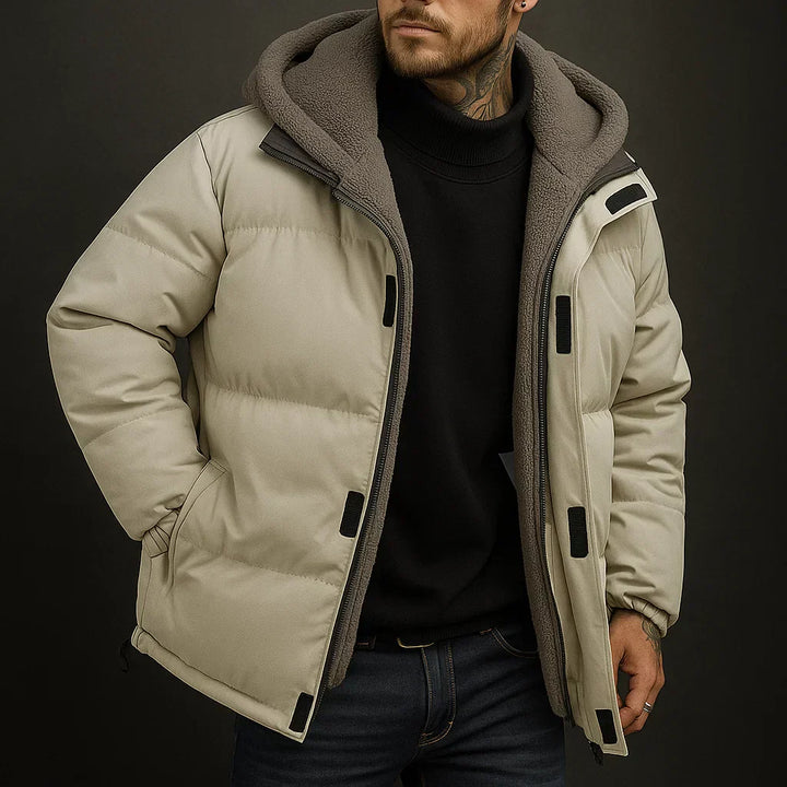 VESTE D'HIVER REMBOURRÉE POUR HOMME